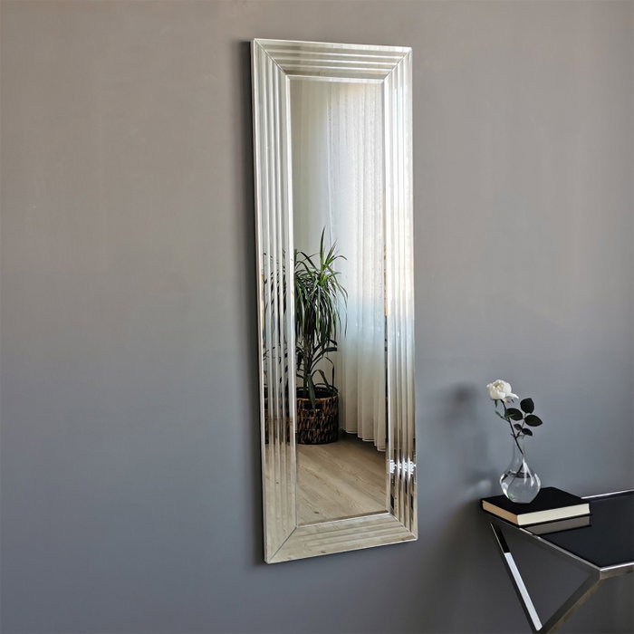 Hanah Home Espejo Moderno Plata A301D